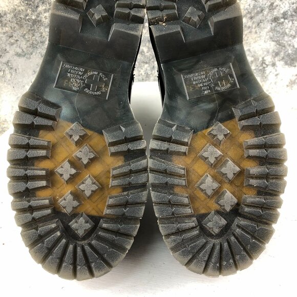 Dr. Martens Unisex Size 6M 7W Chelsea 2976 QUAD Black Smooth Leather Boots - Picture 14 of 16